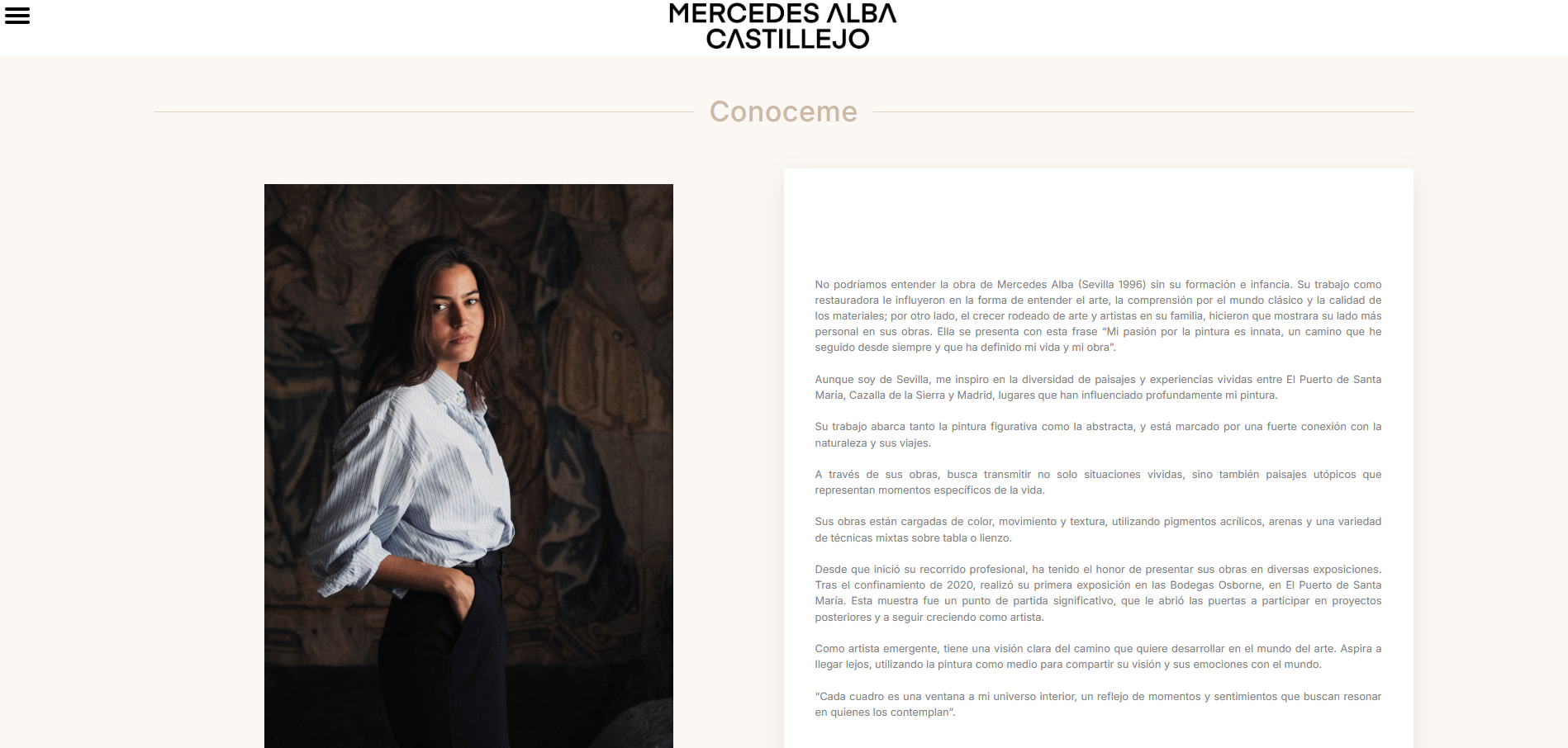 Home Mercedes Alba